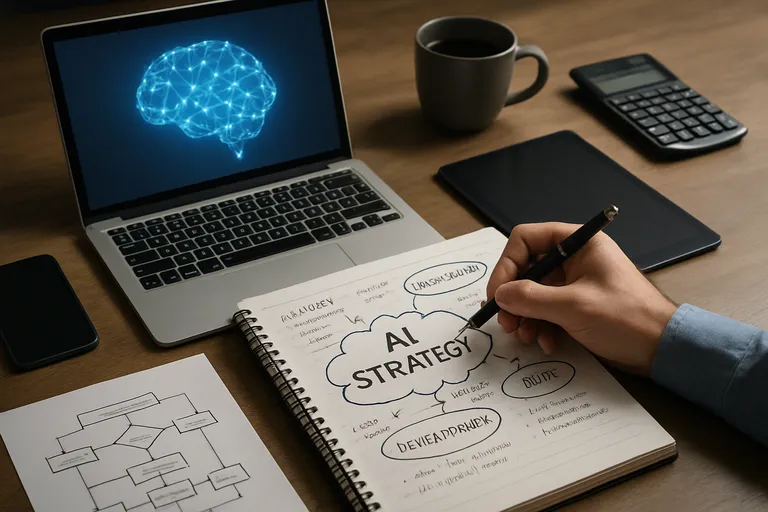 AI-strategie: van ontwikkeling tot implementatie in jouw bedrijf